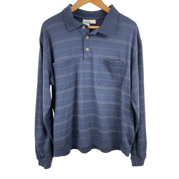 Haband Men's Size XL Polo Shirt w/ Banded Hem Waist Band Golf Pockets Buttons - Picture 1 of 10